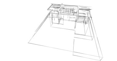 Geometrik mimari binalar tasarımı