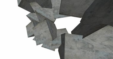 minimal geometrik şekiller, mimari çizgiler