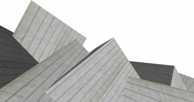 minimal geometrik şekiller, mimari çizgiler