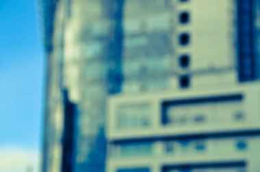 Arkaplanda mimari bina 3d illüstrasyon