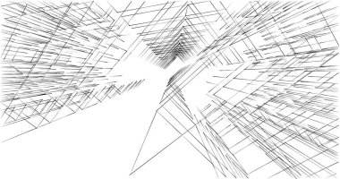 minimal geometrik mimari binalar tasarımı