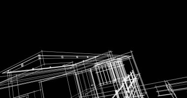 Geometrik mimari binalar tasarımı