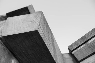 minimal geometrik şekiller, mimari çizgiler