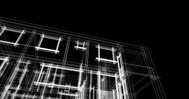 Geometrik mimari binalar tasarımı