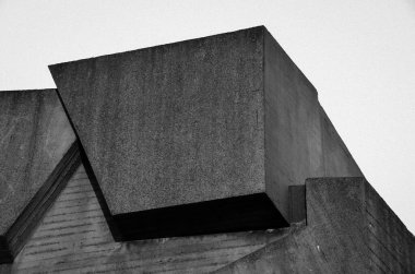 minimal geometrik şekiller, mimari çizgiler