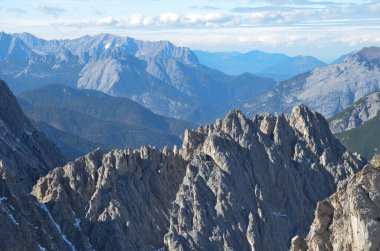 Dağların manzarası, doğa arkaplanı