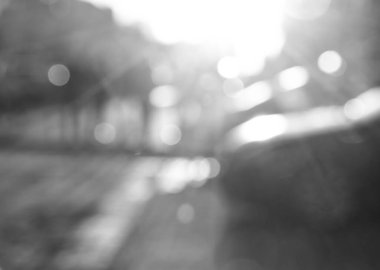 Bulanık şehir manzarası, soyut arkaplan 