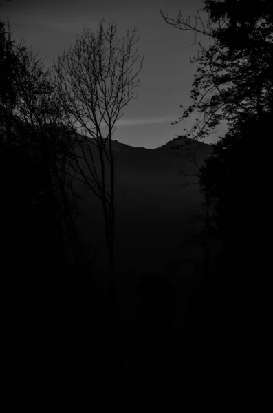 Vista Panorâmica Paisagem Montanhosa Pitoresca — Fotografia de Stock