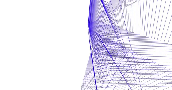 Абстрактный Архитектурный Дизайн Обоев Цифровой Концепт Фон — стоковое фото