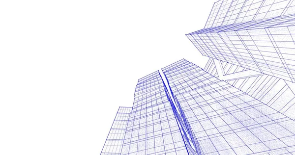 Абстрактный Архитектурный Дизайн Обоев Цифровой Концепт Фон — стоковое фото