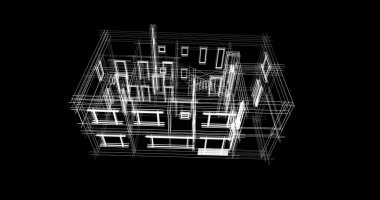 Geometrik mimari binalar tasarımı