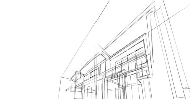 Geometrik mimari binalar tasarımı