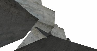 minimal geometrik şekiller, mimari çizgiler