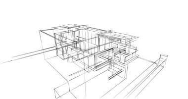 Geometrik mimari binalar tasarımı