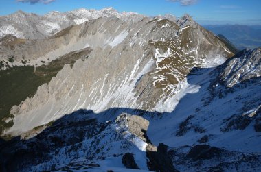 Dağların manzarası, doğa arkaplanı