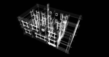 Geometrik mimari binalar tasarımı