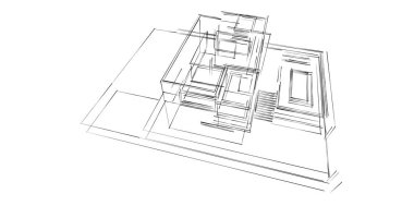 Geometrik mimari binalar tasarımı