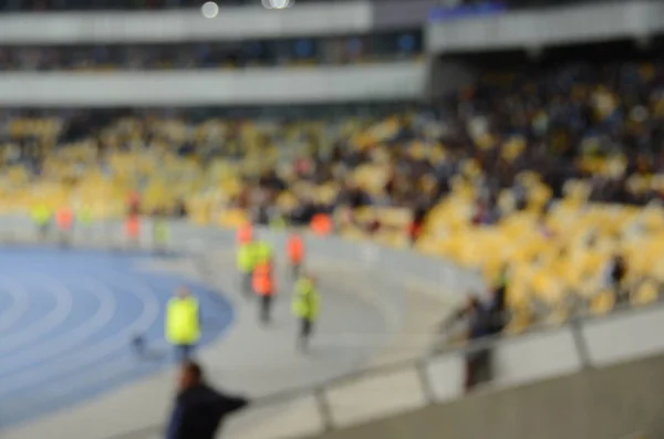 People Olympic Stadium Blurred Shot — Stock Photo, Image