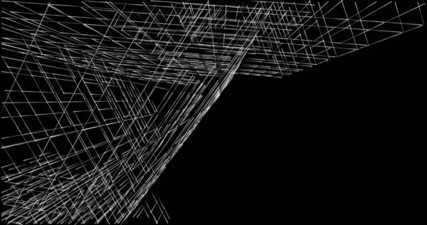 Абстрактный Архитектурный Дизайн Обоев Цифровой Концепт Фон — стоковое фото
