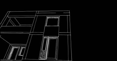 Geometrik mimari binalar tasarımı