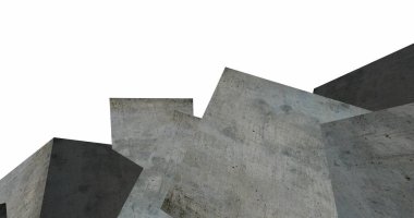 minimal geometrik şekiller, mimari çizgiler