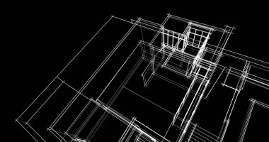 Geometrik mimari binalar tasarımı