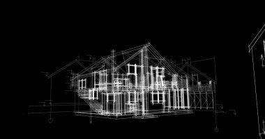 minimal geometrik şekiller, mimari çizgiler