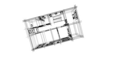 Geometrik mimari binalar tasarımı