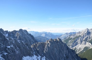 Dağların manzarası, doğa arkaplanı