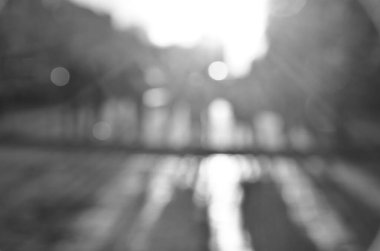 Bulanık şehir manzarası, soyut arkaplan 