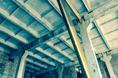 mimari sanat konsepti, minimum geometrik şekiller. 