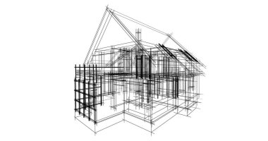 minimal geometrik mimari binalar tasarımı