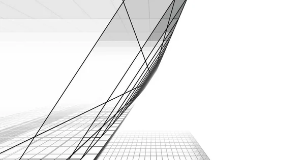 Абстрактный Архитектурный Дизайн Обоев Цифровой Концепт Фон — стоковое фото
