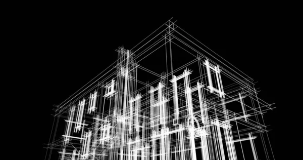 Geometrik mimari binalar tasarımı