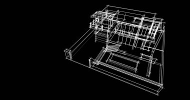 Geometrik mimari binalar tasarımı