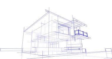 minimal geometrik mimari binalar tasarımı