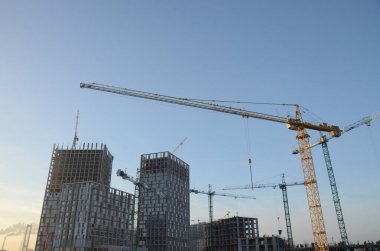 soyut mimari arka plan, bina inşaatı