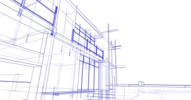 minimal geometrik mimari binalar tasarımı