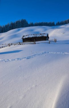 Dağların manzarası, doğa arkaplanı