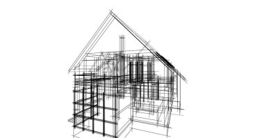 minimal geometrik mimari binalar tasarımı