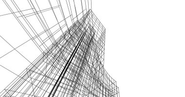 modern mimari tasarım arkaplanı