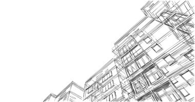 minimal geometrik mimari binalar tasarımı