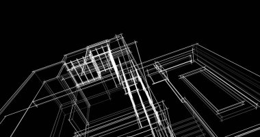 Geometrik mimari binalar tasarımı