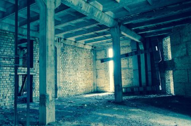 mimari sanat konsepti, minimum geometrik şekiller. 