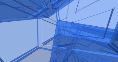 minimal geometrik şekiller, mimari çizgiler