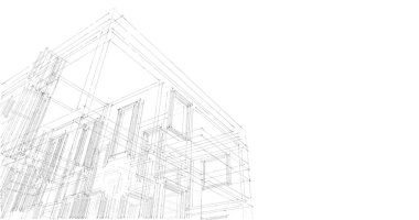 Geometrik mimari binalar tasarımı