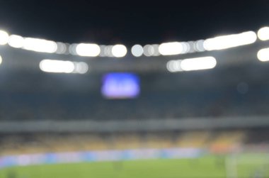 Bulanık soyut ışıklar gece şehrin arka planı