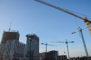 soyut mimari arka plan, bina inşaatı