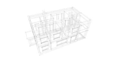 Geometrik mimari binalar tasarımı