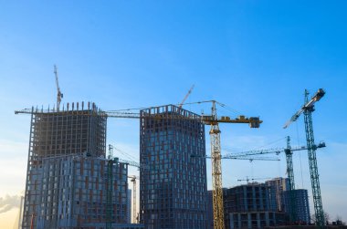 soyut mimari arka plan, bina inşaatı